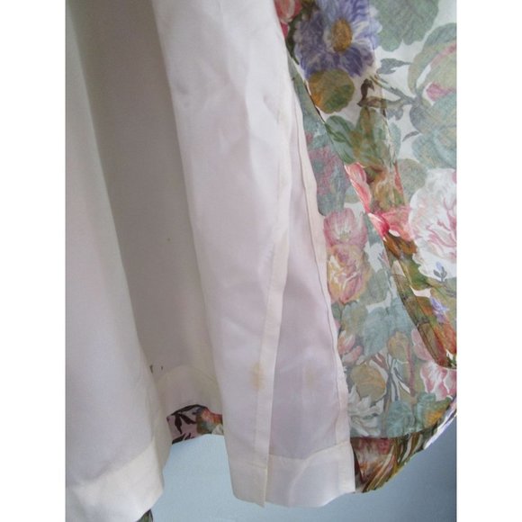 Ramsay of Dublin Floral Knife Pleat Skirt Lined Made in Ireland Large GUC - Picture 16 of 16